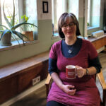 Coworkerin Daniela Malz im KrämerLoft Erfurt