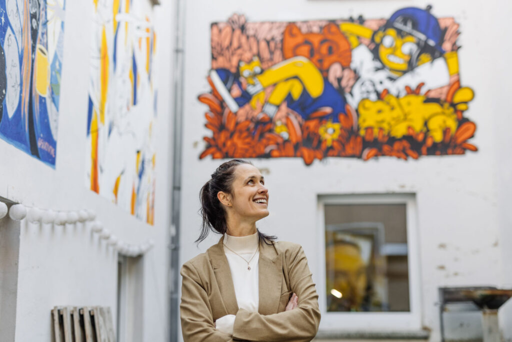 Nicole Sennewald im KrämerLoft Erfurt
Copyright: Foto Paul Träger Fotoloft Erfurt